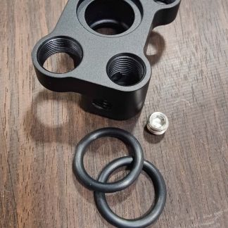 Meteor Front Block - Dust Black